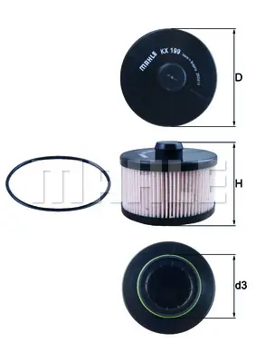 KNE KX199D KNECHT FILTR PALIWA Ostatnie sztuki